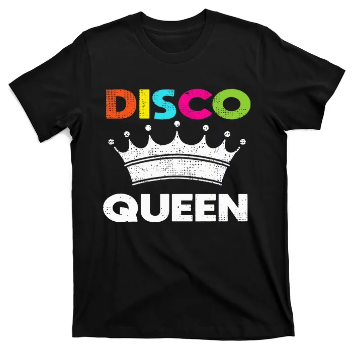 70s Disco Queen Dancing Party Costume Easy Halloween Gifts T-Shirt