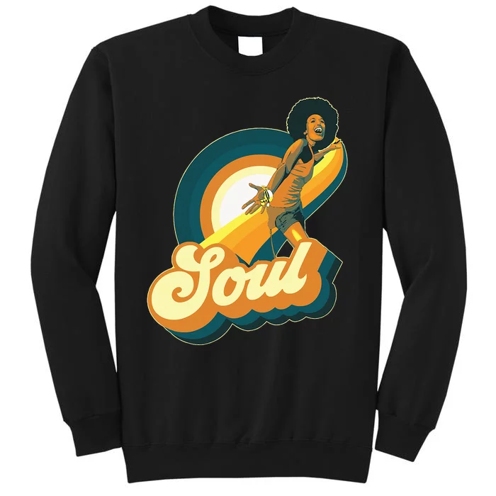 70s Funk Afro Disco Soul Sweatshirt