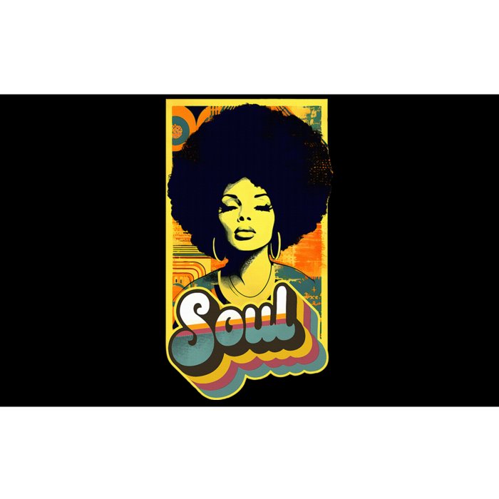 70s Funk Afro Soul Bumper Sticker