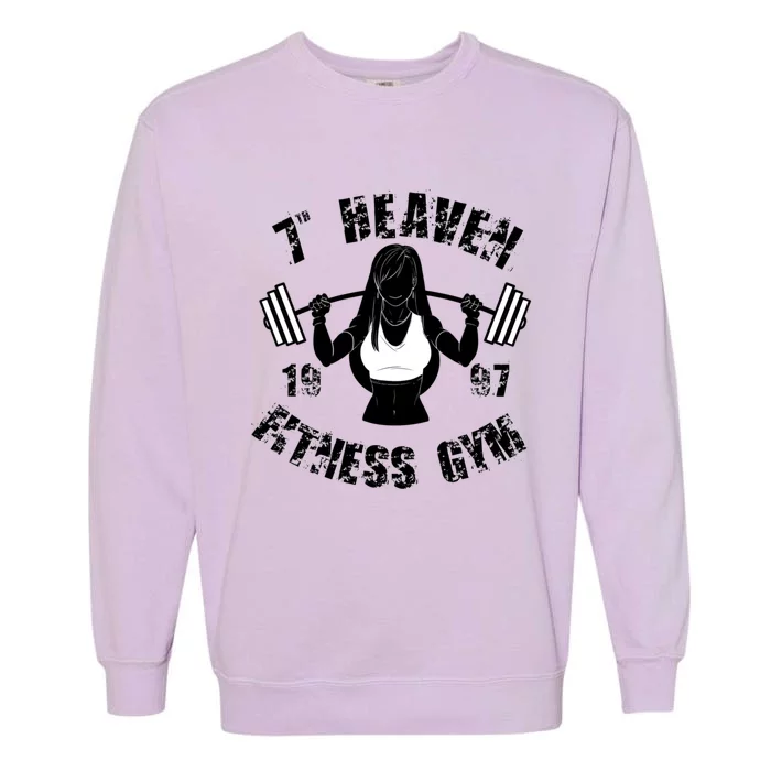 7th Heaven Fitness Gym Garment-Dyed Sweatshirt