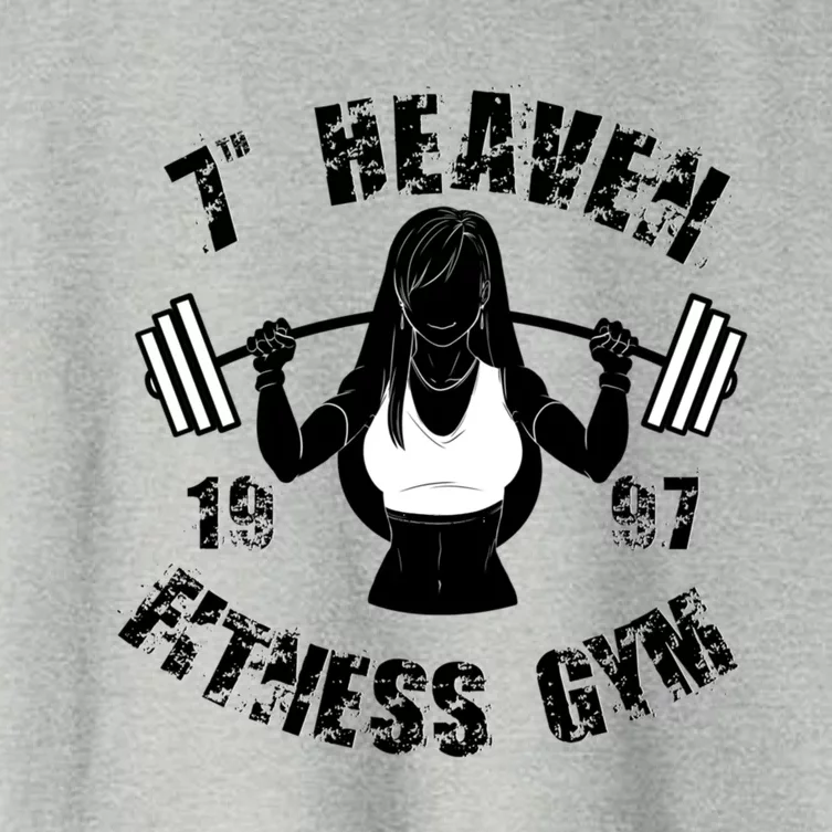 7th Heaven Fitness Gym Women's Crop Top Tee