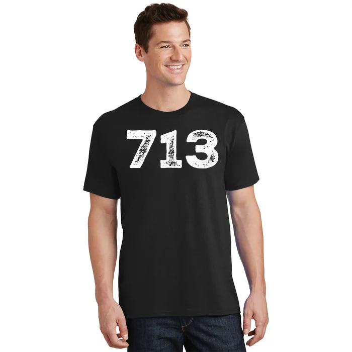 713 Houston Texas Area Code HTown HOU T-Shirt