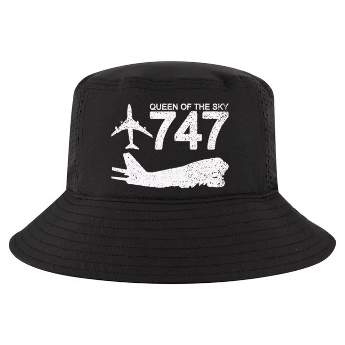 747 Jumbo Jet Aviation Plane Spotting Cool Comfort Performance Bucket Hat