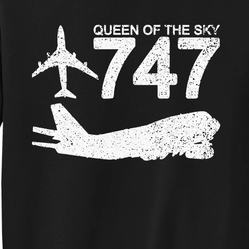 747 Jumbo Jet Aviation Plane Spotting Sweatshirt