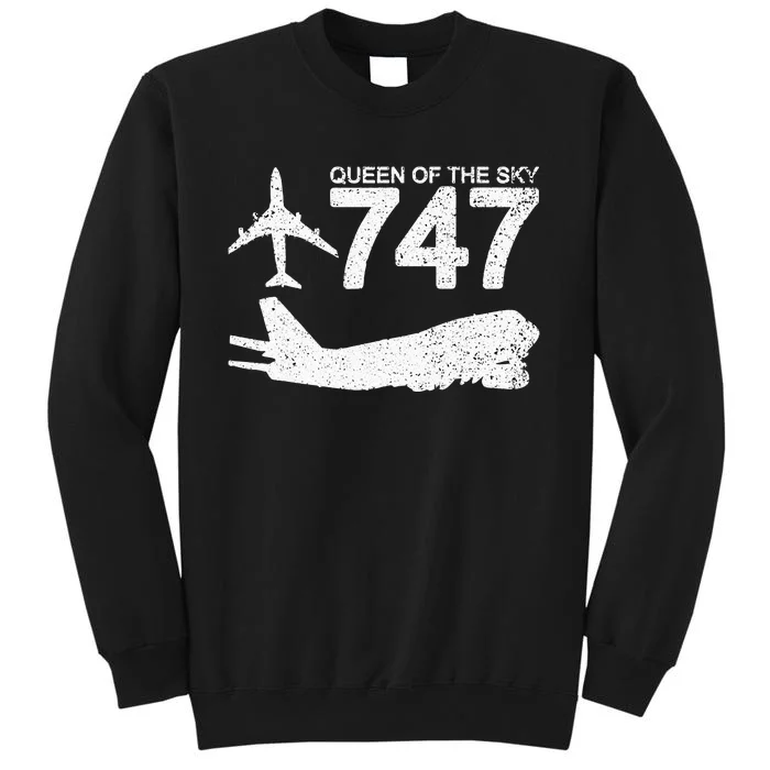 747 Jumbo Jet Aviation Plane Spotting Sweatshirt