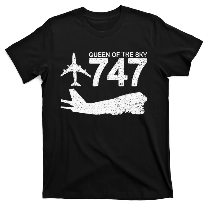 747 Jumbo Jet Aviation Plane Spotting T-Shirt