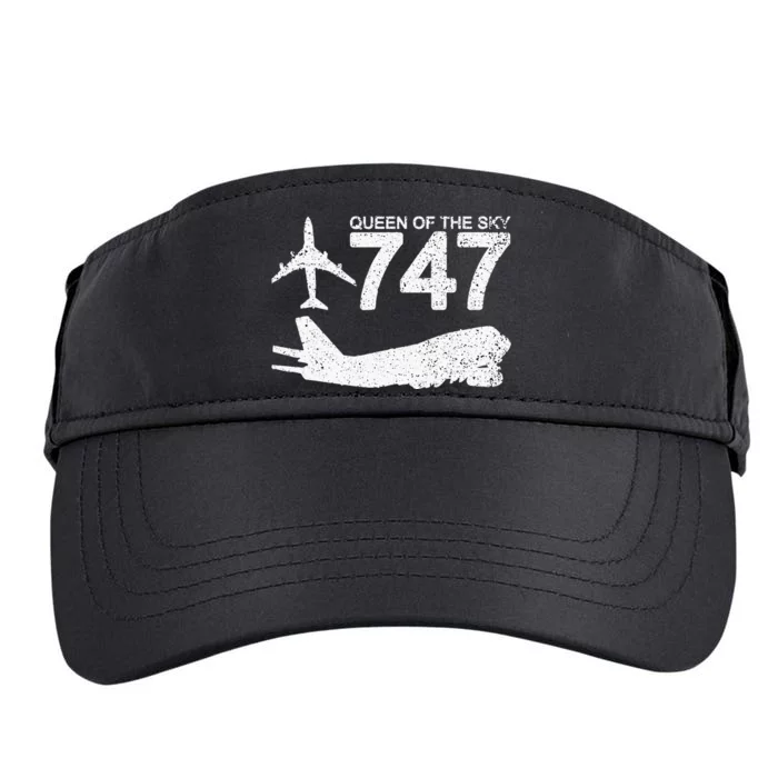 747 Jumbo Jet Aviation Plane Spotting Adult Drive Performance Visor