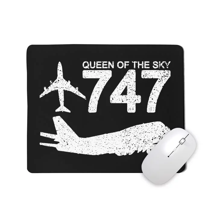 747 Jumbo Jet Aviation Plane Spotting Mousepad