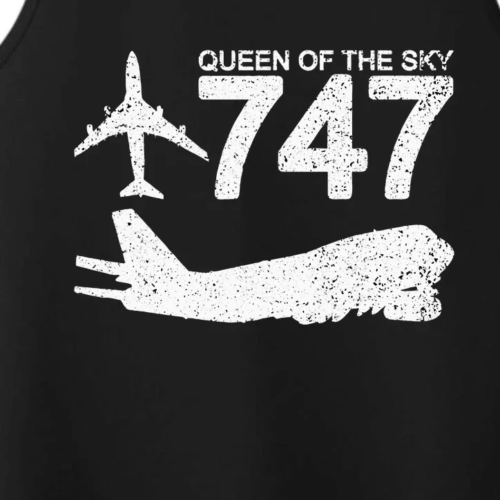 747 Jumbo Jet Aviation Plane Spotting Performance Tank