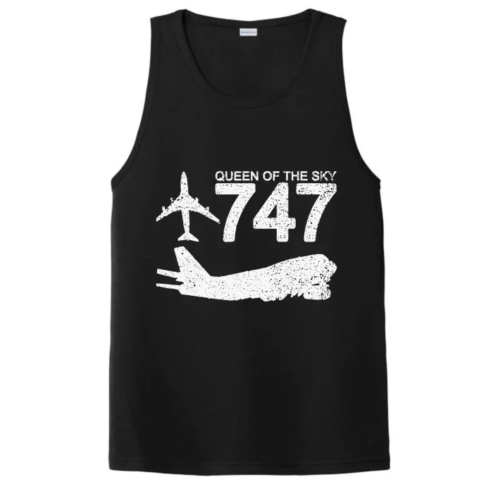 747 Jumbo Jet Aviation Plane Spotting Performance Tank