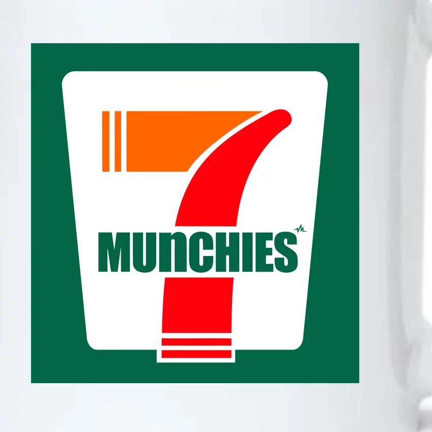 7 Munchies Black Color Changing Mug