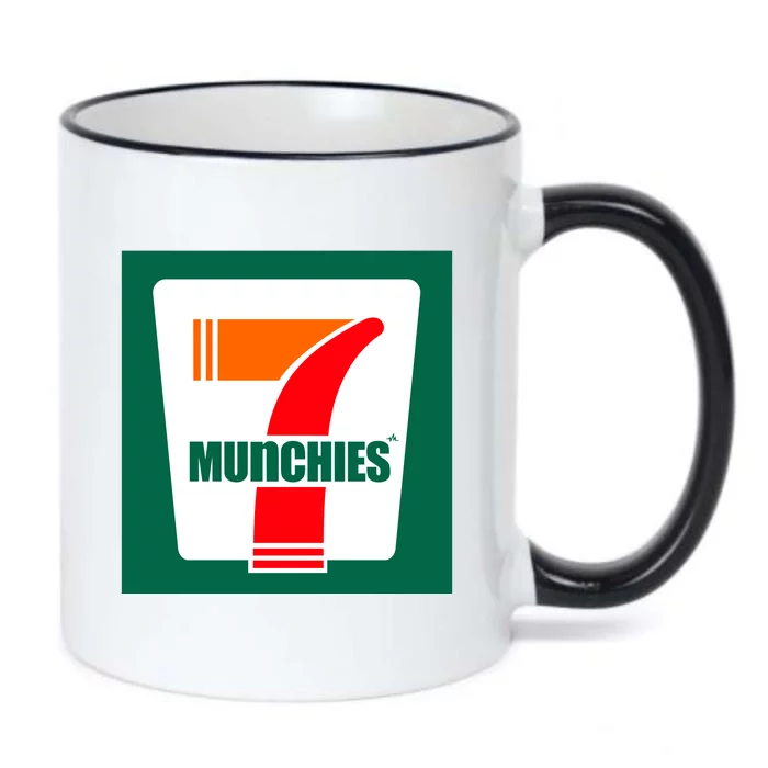 7 Munchies Black Color Changing Mug