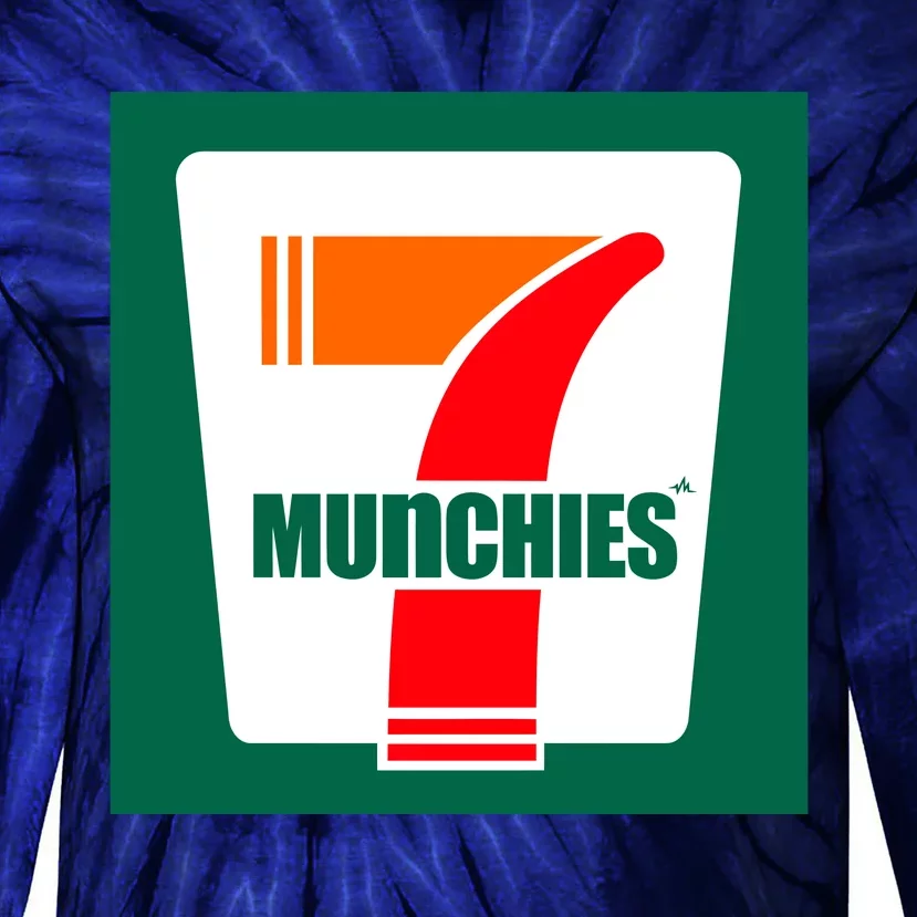 7 Munchies Tie-Dye Long Sleeve Shirt