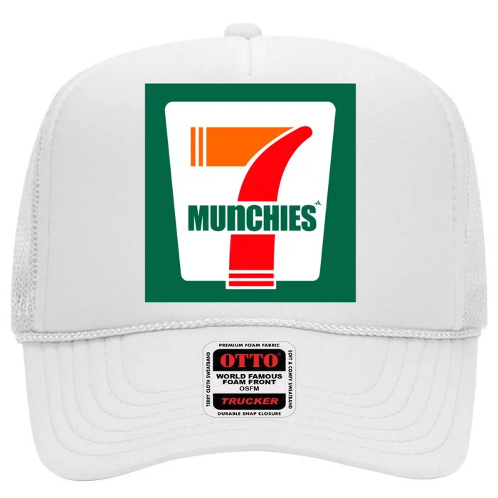 7 Munchies High Crown Mesh Trucker Hat