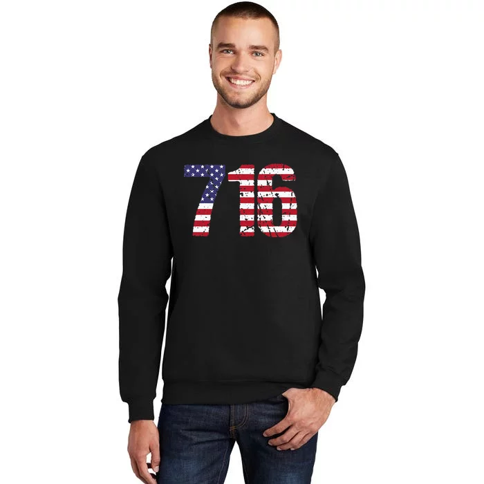 716 New York Area Code Sweatshirt