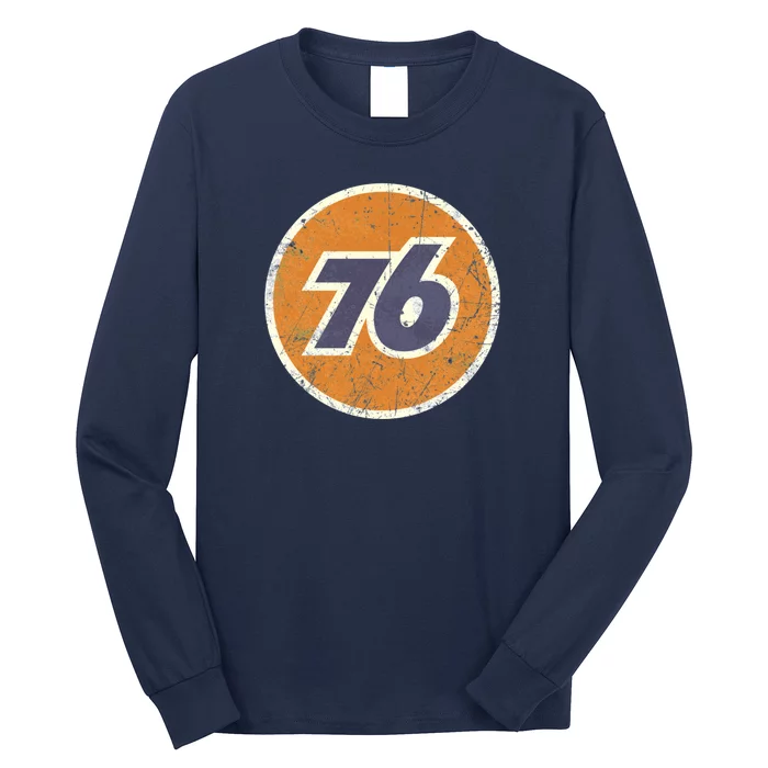 76 Oil Union Vintage Long Sleeve Shirt