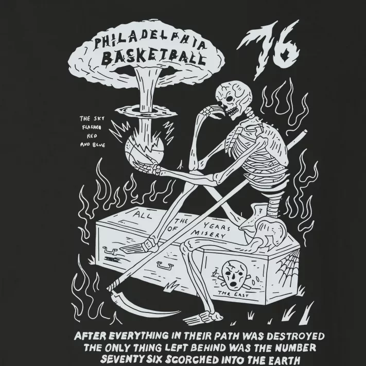 76 Philadelphia Basketball After Everything In Their Path Was Destroyed Toddler Long Sleeve Shirt