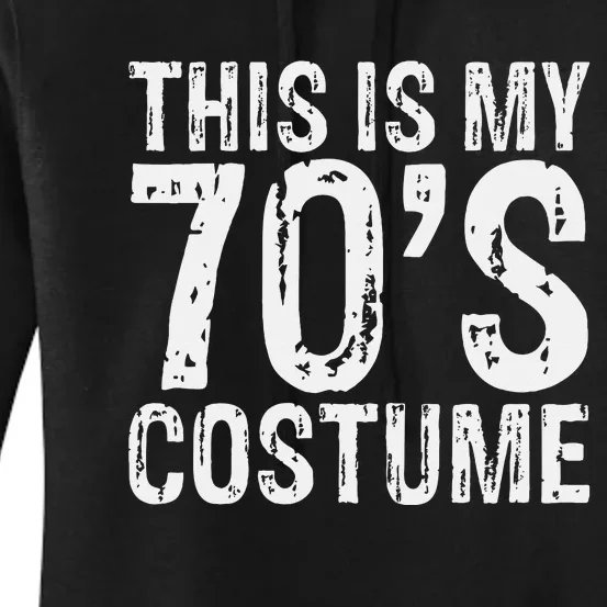 70s Peace Halloween Costume Groovy Party Outfit Women's Pullover Hoodie