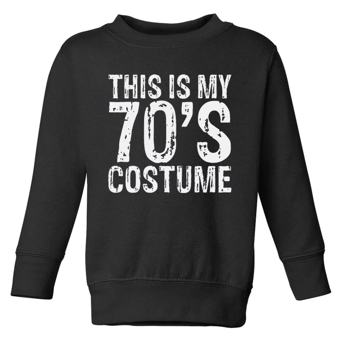 70s Peace Halloween Costume Groovy Party Outfit Toddler Sweatshirt