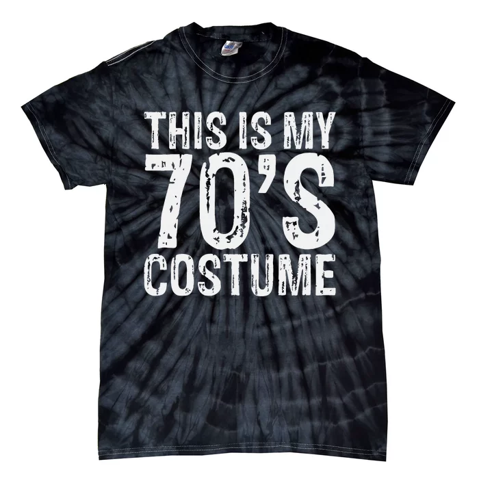 70s Peace Halloween Costume Groovy Party Outfit Tie-Dye T-Shirt