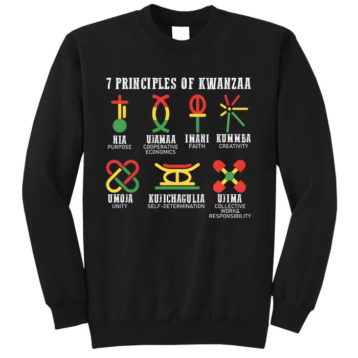 7 Principles Of Kwanzaa Jewish Happy Kwanzaa Sweatshirt