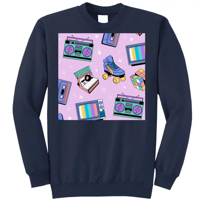 70s Retro Nostalgic Pattern Sweatshirt