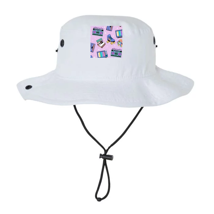 70s Retro Nostalgic Pattern Legacy Cool Fit Booney Bucket Hat