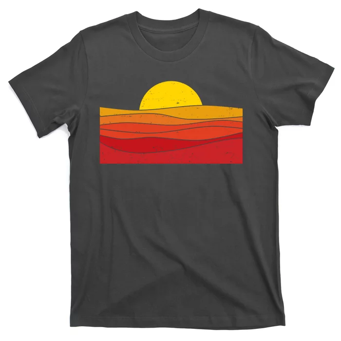 70s Retro Vintage Sunset T-Shirt