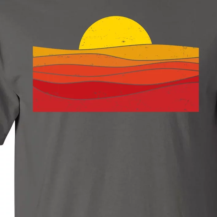 70s Retro Vintage Sunset Tall T-Shirt