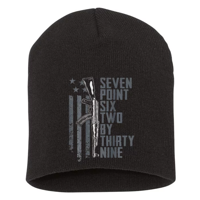 7.62x39 Seven Six Two X 39 AK47 7.62 Rifle Owner Short Acrylic Beanie