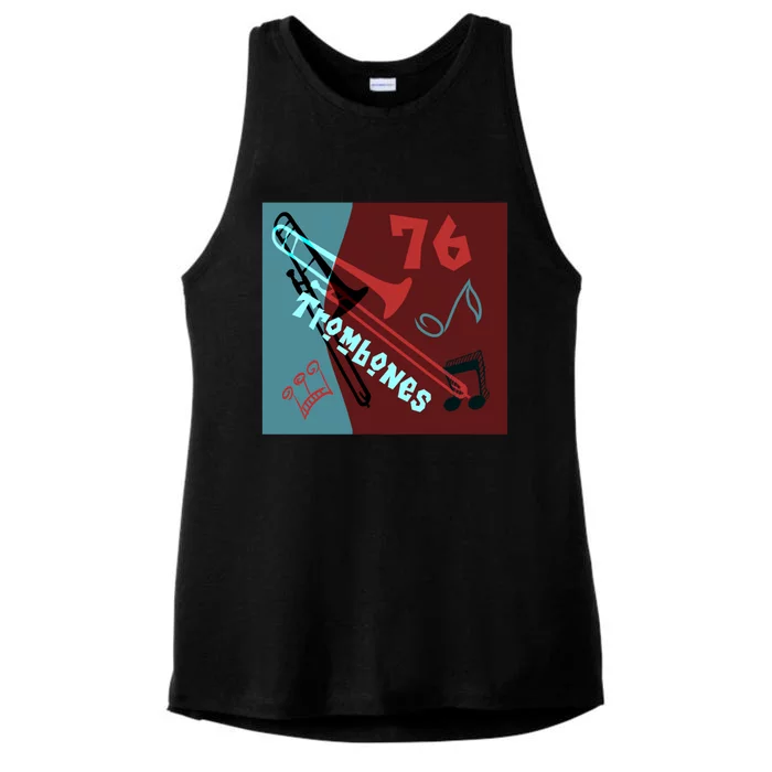 76 Trombones Ladies Tri-Blend Wicking Tank