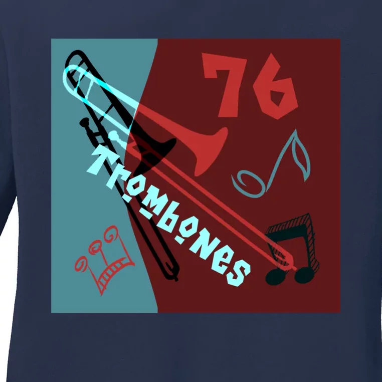 76 Trombones Ladies Long Sleeve Shirt