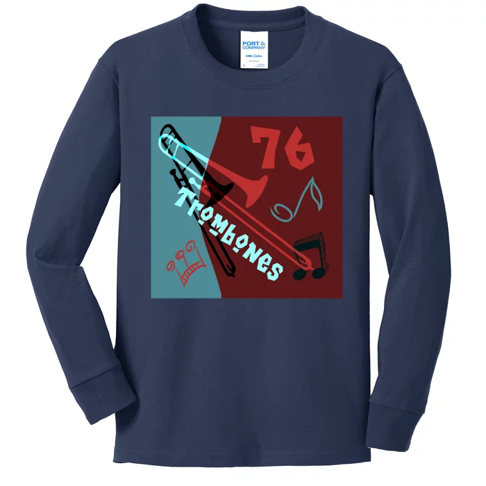 76 Trombones Kids Long Sleeve Shirt