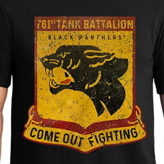 761st Tank Battalion B.L.A.C.K. P.A.N.T.H.Er Pajama Set