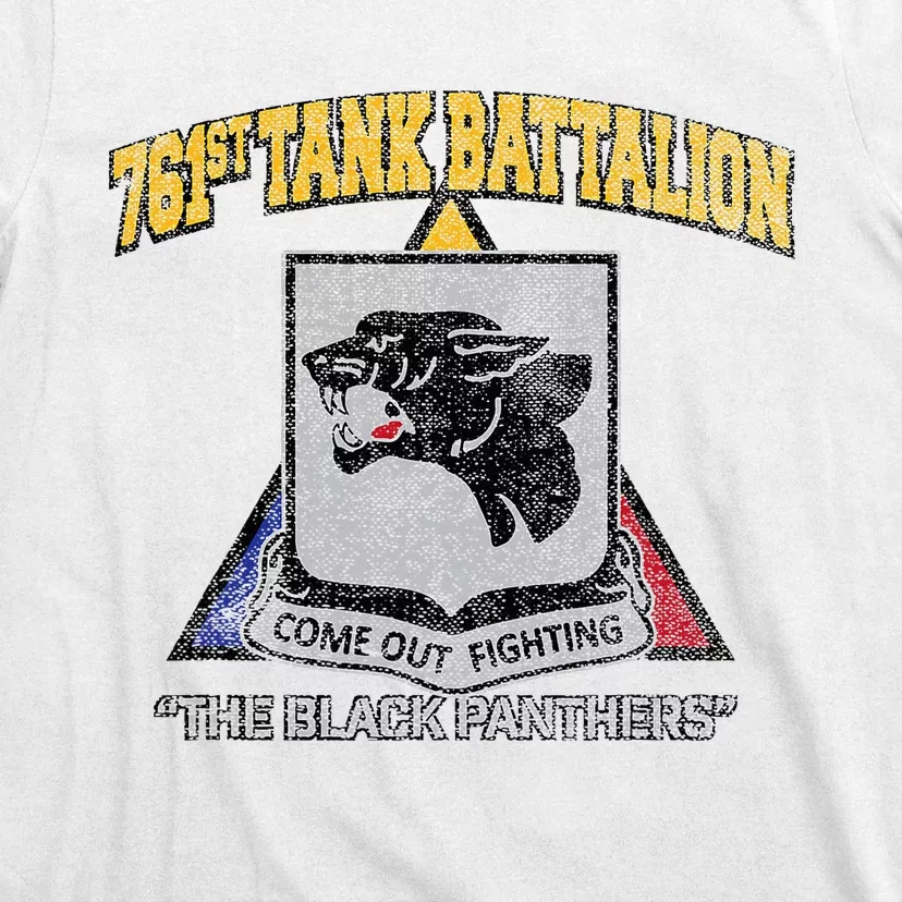 761st Tank Battalion Wwii Black P.A.N.T.H.E.R..S T-Shirt