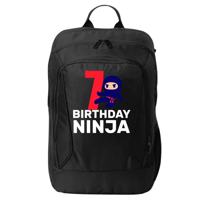 7th Birthday Ninja City Backpack