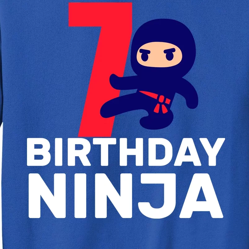 7th Birthday Ninja Sweatshirt