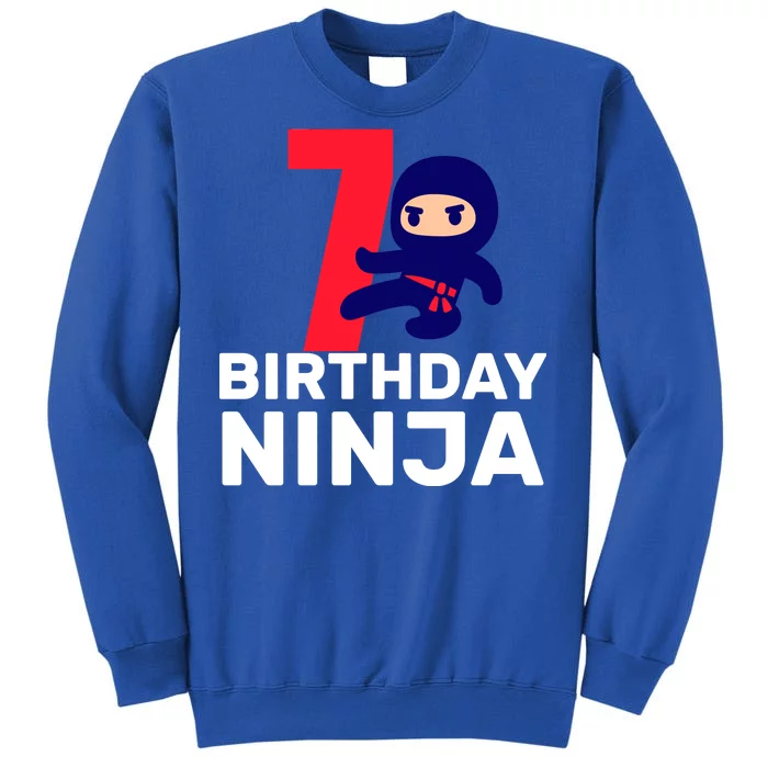 7th Birthday Ninja Sweatshirt