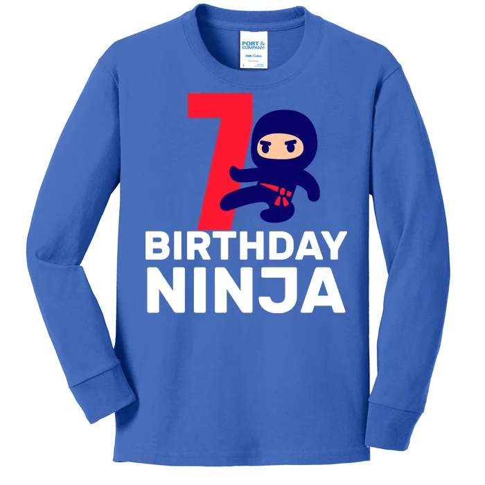 7th Birthday Ninja Kids T-Shirt