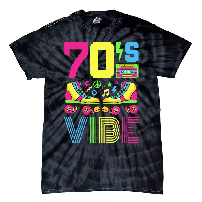 70s Vibe 1970s Fashion Theme Party Outfit Seventies Costume Tie-Dye T-Shirt