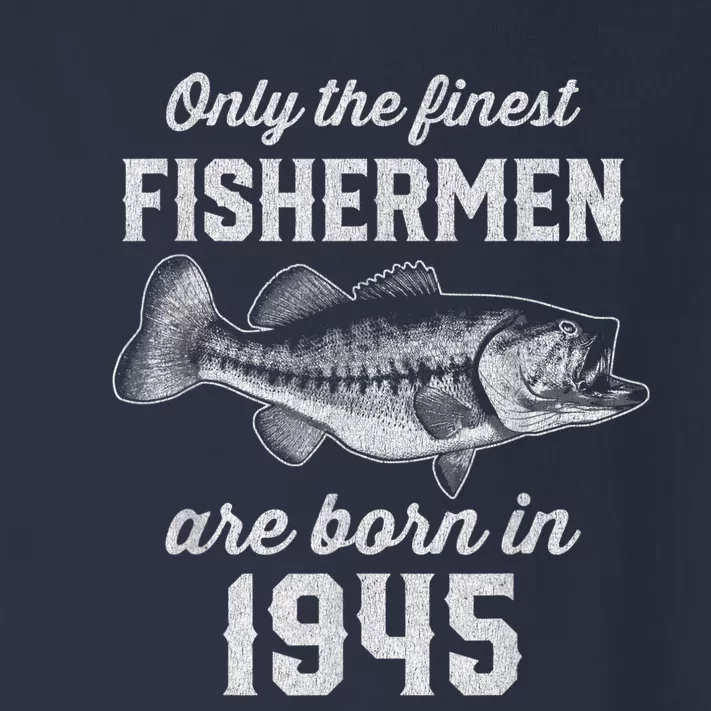 78 Year Old Fisherman: Fishing 1945 78th Birthday Present Toddler Long Sleeve Shirt