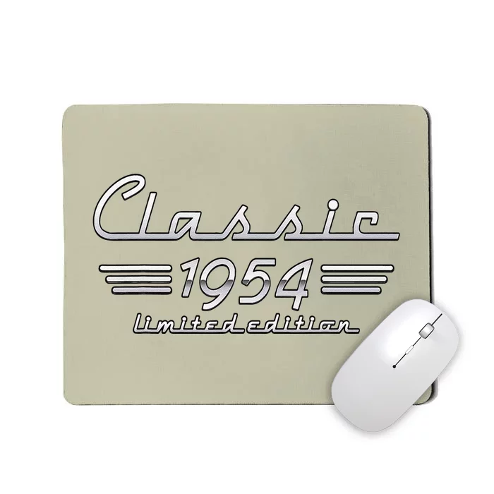 70 Year Old Gift Classic 1954 Limited Edition 70th Birthday Mousepad