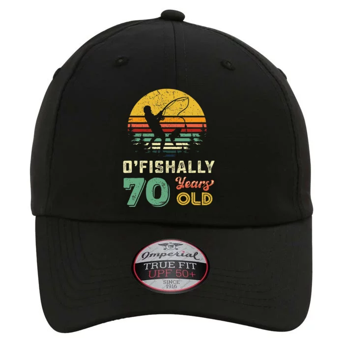 70 Years Old Seventy Grandpa Fish 70th Birthday Fishing Gift The Original Performance Cap