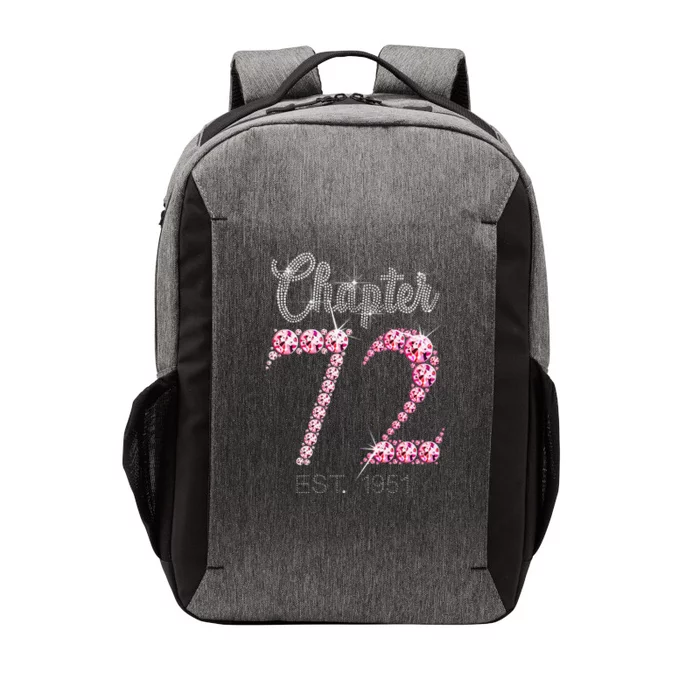 72 Years Old Vintage 1951 Limited Edition 72nd Birthday Gift Vector Backpack