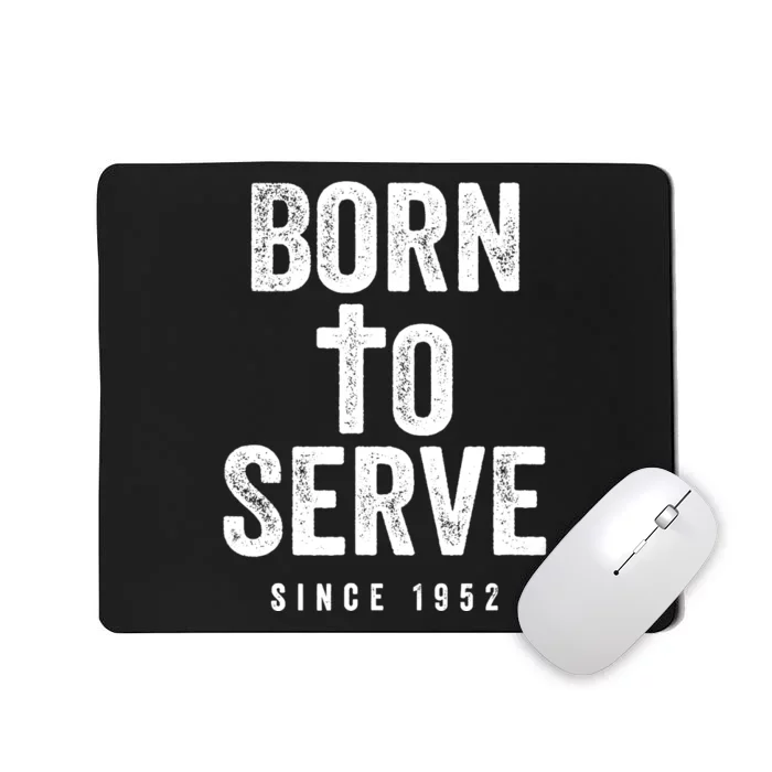 71 Year Old Christian: Jesus 1952 71st Birthday Mousepad