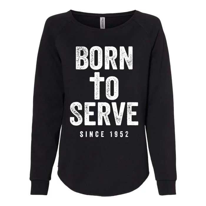 71 Year Old Christian: Jesus 1952 71st Birthday Womens California Wash Sweatshirt