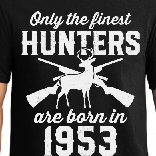 70 Year Old Deer Hunter: Hunting 1953 70th Birthday Pajama Set