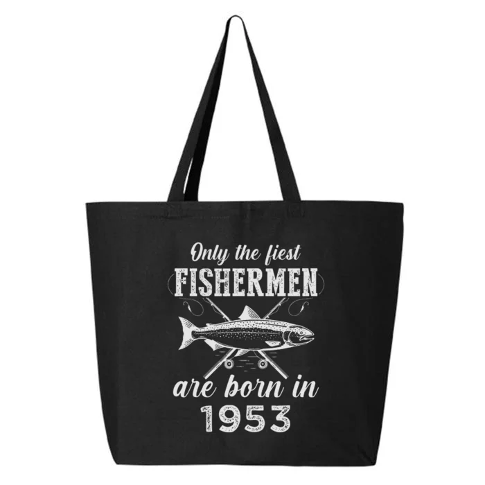 70 Years Old Seventy Grandpa Fish 70th Birthday Fishing 25L Jumbo Tote