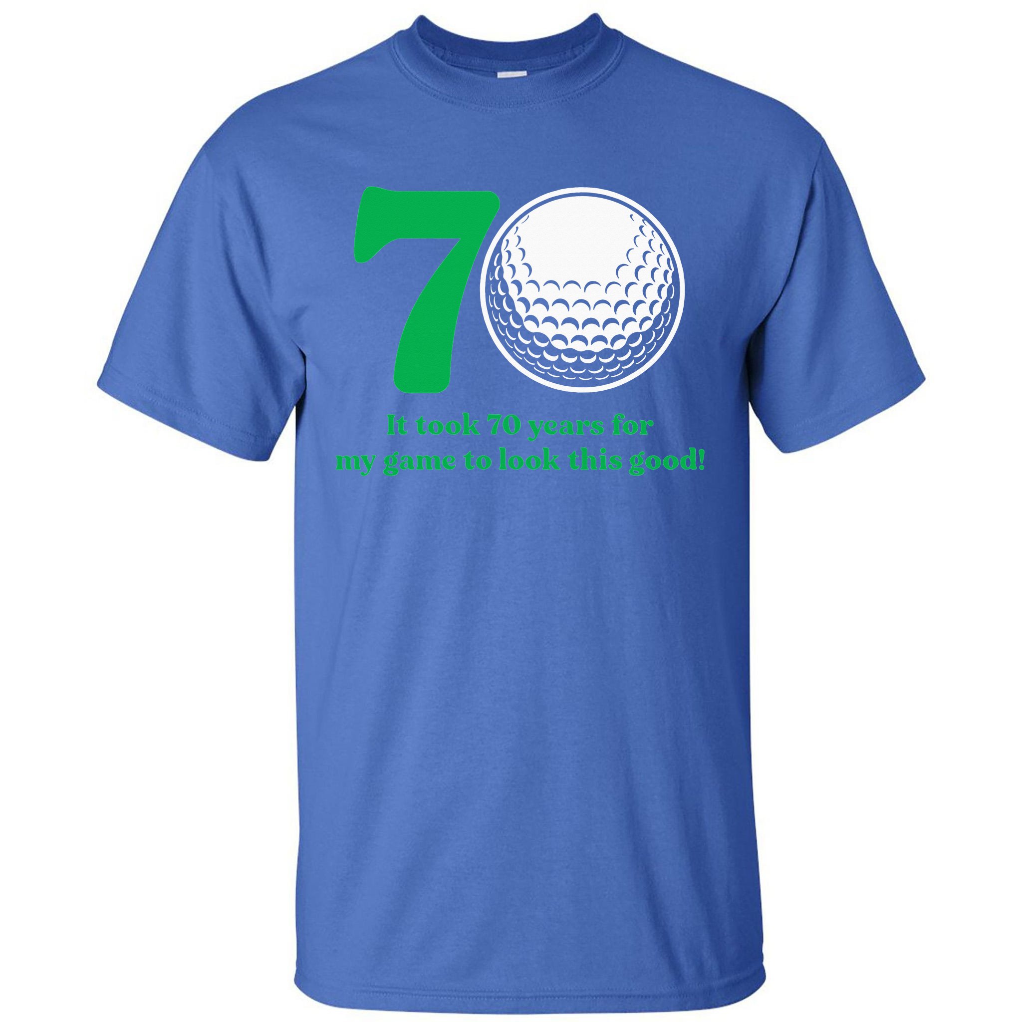 70 Year Old Golfer Golfing Golf 1953 70th Birthday Tall T-Shirt