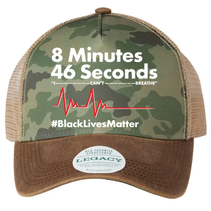 8 Mintues 46 Seconds I Can't Breathe #BLM Legacy Tie Dye Trucker Hat